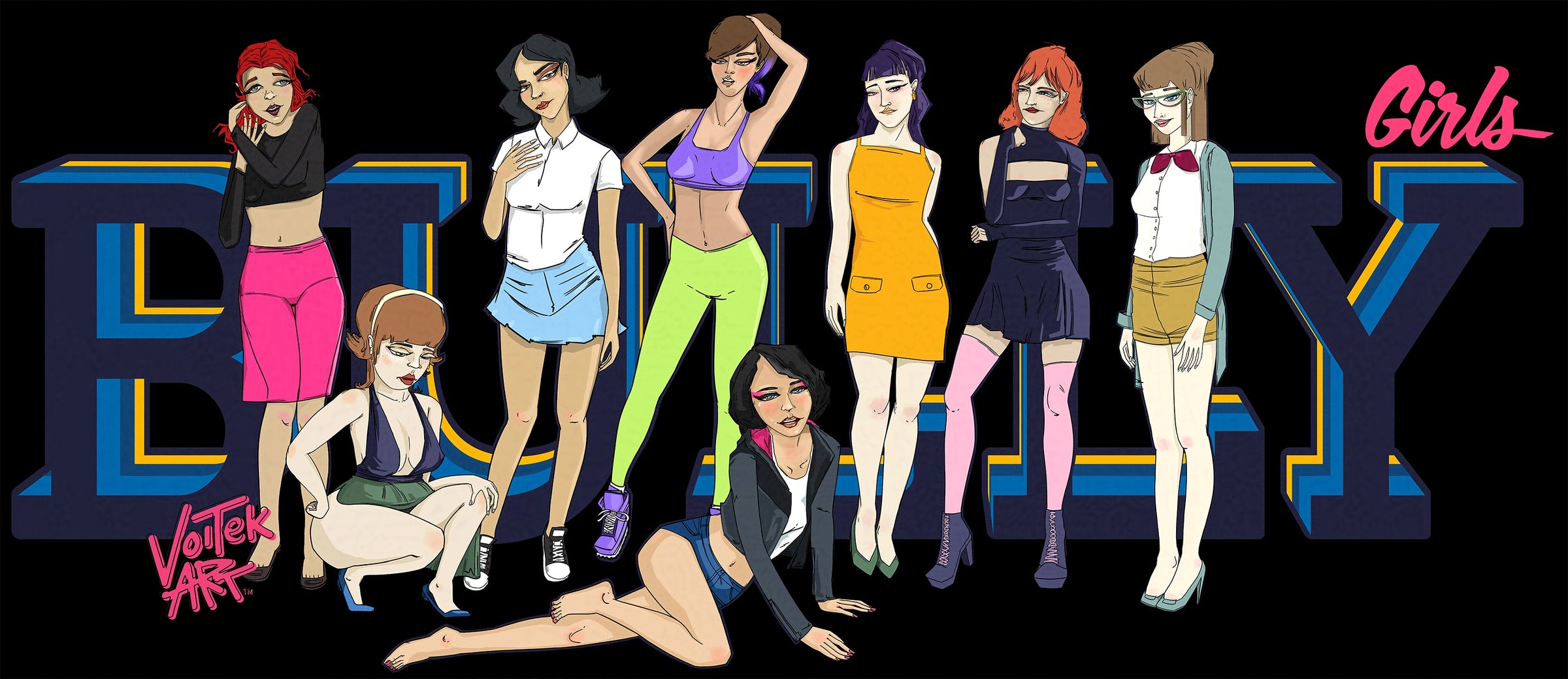 VoitekArt Bully Girls