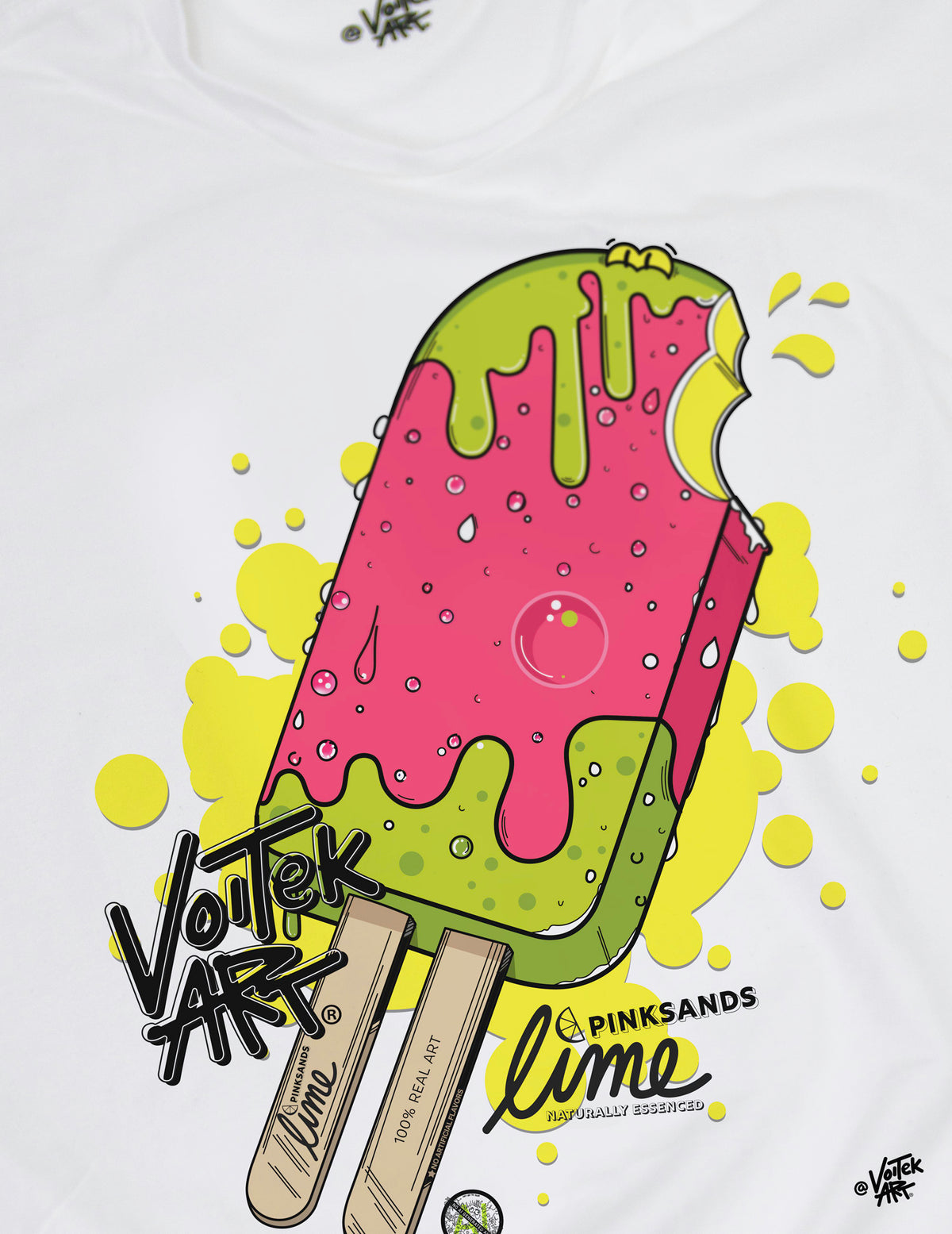 Pink Sands Lime Popsicle T-Shirt